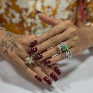 Acrylic Nail Art Design- IK Studio